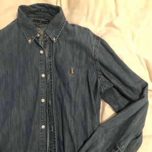 Men’s Ralph Lauren Denim Button-up Shirt